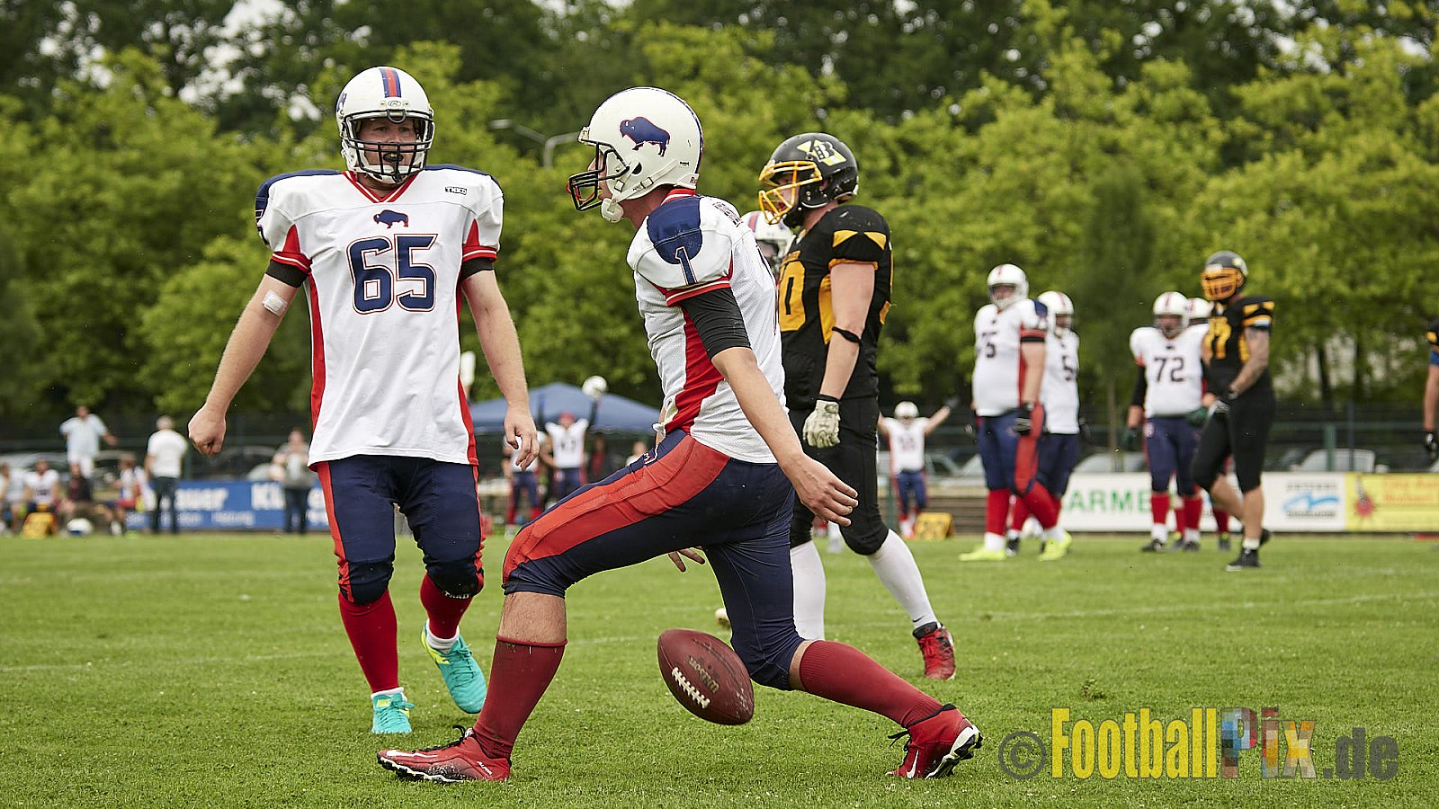 Düsseldorf Bulldozer vs. Kreis Heinsberg Bisons - 17.06.2017 LL NRW: Düsseldorf Bulldozer vs. Kreis Heinsberg Bisons (63:28)