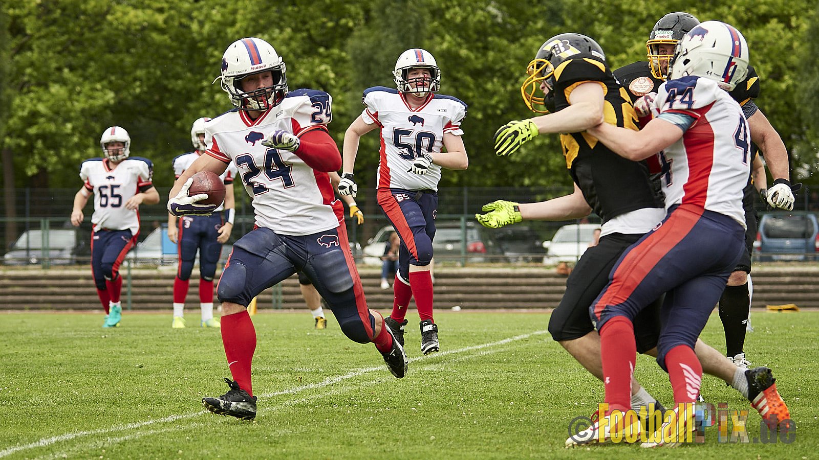 Düsseldorf Bulldozer vs. Kreis Heinsberg Bisons - 17.06.2017 LL NRW: Düsseldorf Bulldozer vs. Kreis Heinsberg Bisons (63:28)