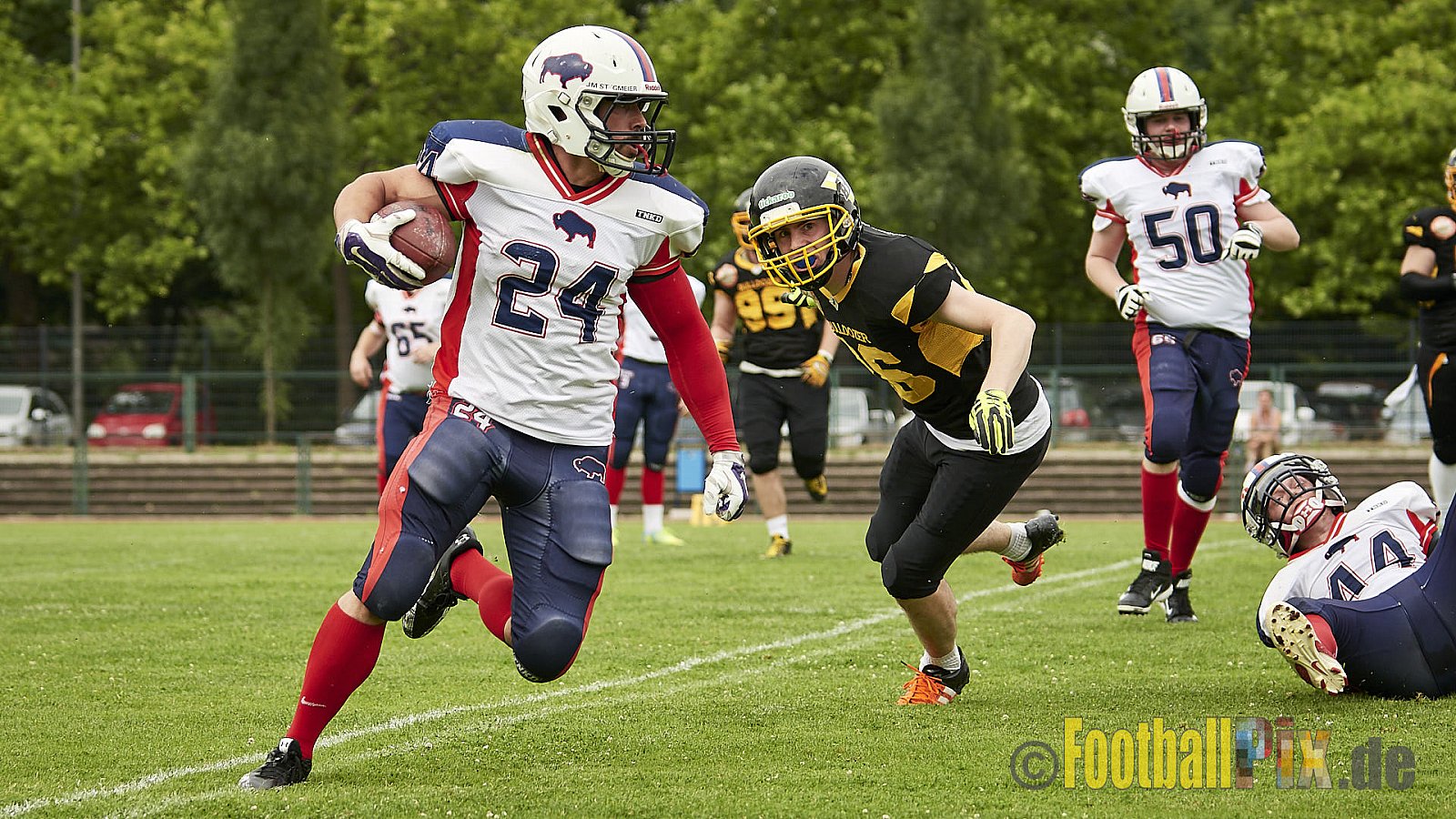 Düsseldorf Bulldozer vs. Kreis Heinsberg Bisons - 17.06.2017 LL NRW: Düsseldorf Bulldozer vs. Kreis Heinsberg Bisons (63:28)