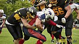 Düsseldorf Bulldozer vs. Kreis Heinsberg Bisons - 17.06.2017 LL NRW: Düsseldorf Bulldozer vs. Kreis Heinsberg Bisons (63:28)