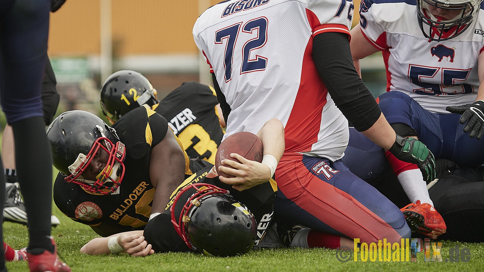 Düsseldorf Bulldozer vs. Kreis Heinsberg Bisons - 17.06.2017 LL NRW: Düsseldorf Bulldozer vs. Kreis Heinsberg Bisons (63:28)