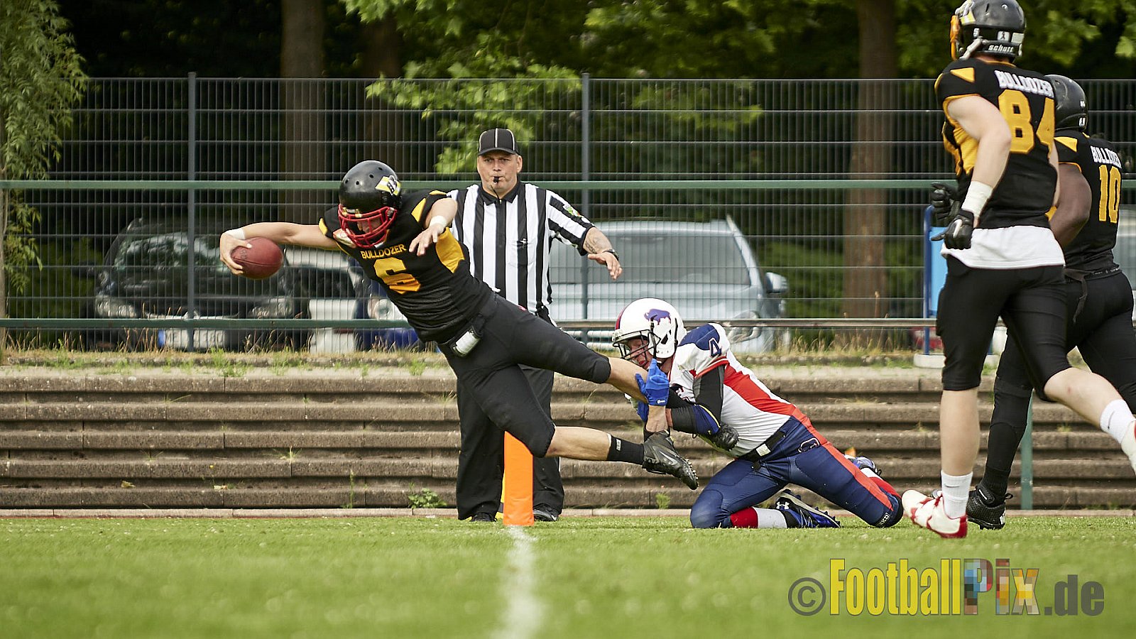 Düsseldorf Bulldozer vs. Kreis Heinsberg Bisons - 17.06.2017 LL NRW: Düsseldorf Bulldozer vs. Kreis Heinsberg Bisons (63:28)