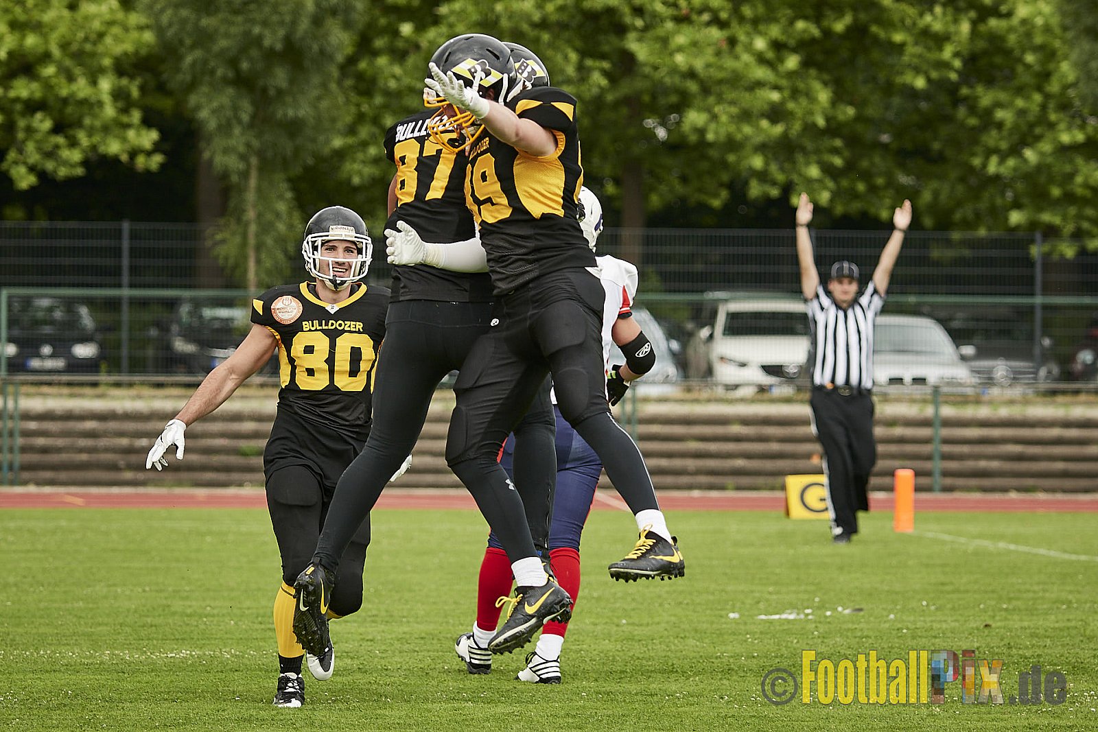 Düsseldorf Bulldozer vs. Kreis Heinsberg Bisons - 17.06.2017 LL NRW: Düsseldorf Bulldozer vs. Kreis Heinsberg Bisons (63:28)