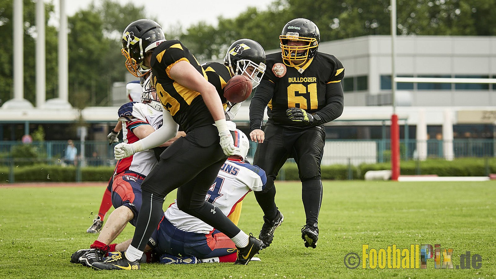 Düsseldorf Bulldozer vs. Kreis Heinsberg Bisons - 17.06.2017 LL NRW: Düsseldorf Bulldozer vs. Kreis Heinsberg Bisons (63:28)
