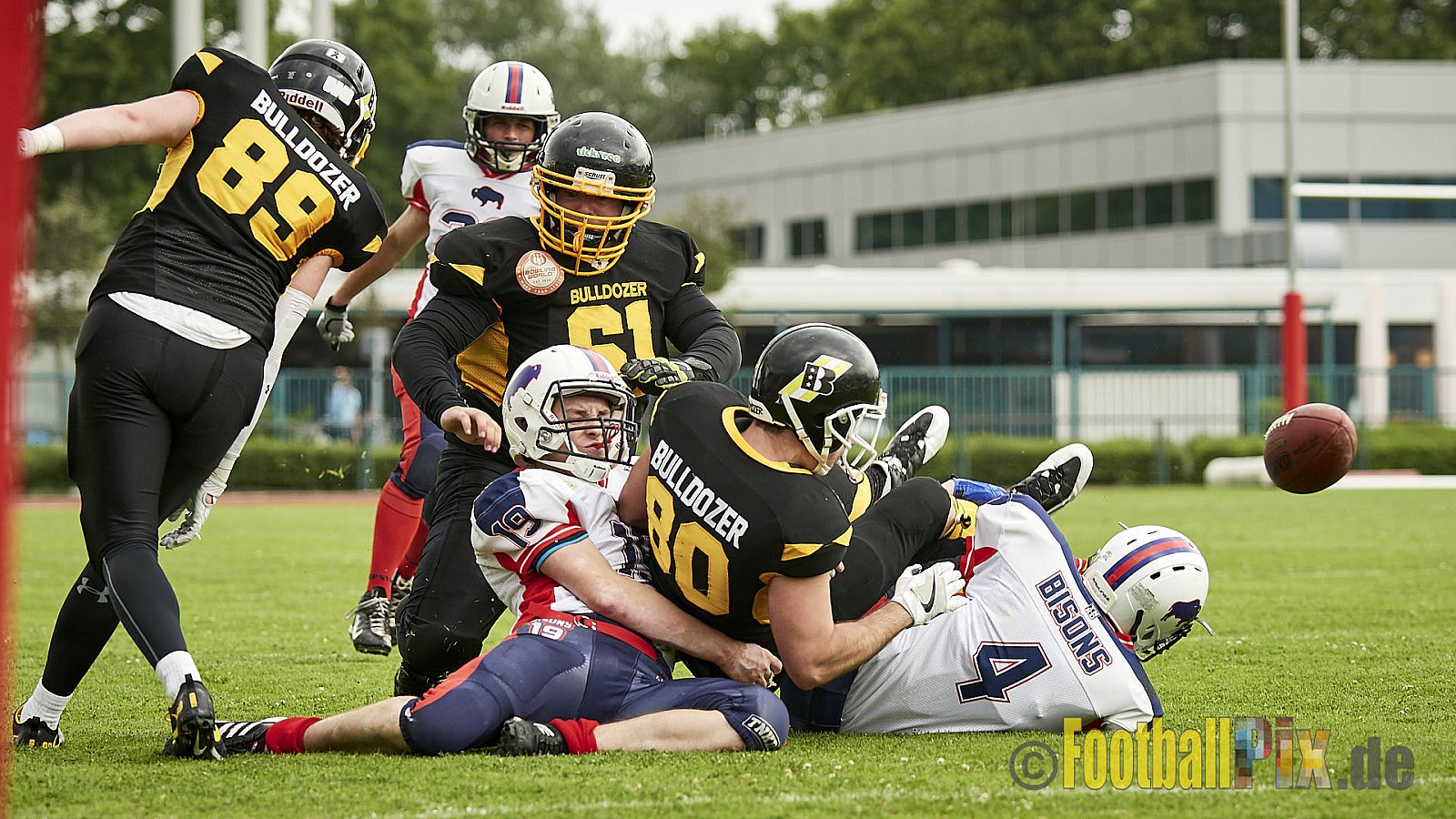 Düsseldorf Bulldozer vs. Kreis Heinsberg Bisons - 17.06.2017 LL NRW: Düsseldorf Bulldozer vs. Kreis Heinsberg Bisons (63:28)