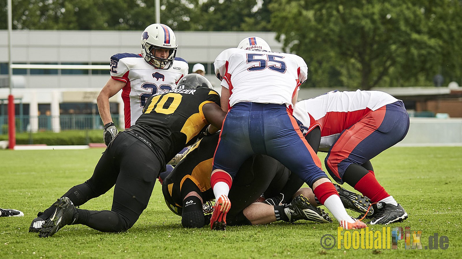 Düsseldorf Bulldozer vs. Kreis Heinsberg Bisons - 17.06.2017 LL NRW: Düsseldorf Bulldozer vs. Kreis Heinsberg Bisons (63:28)