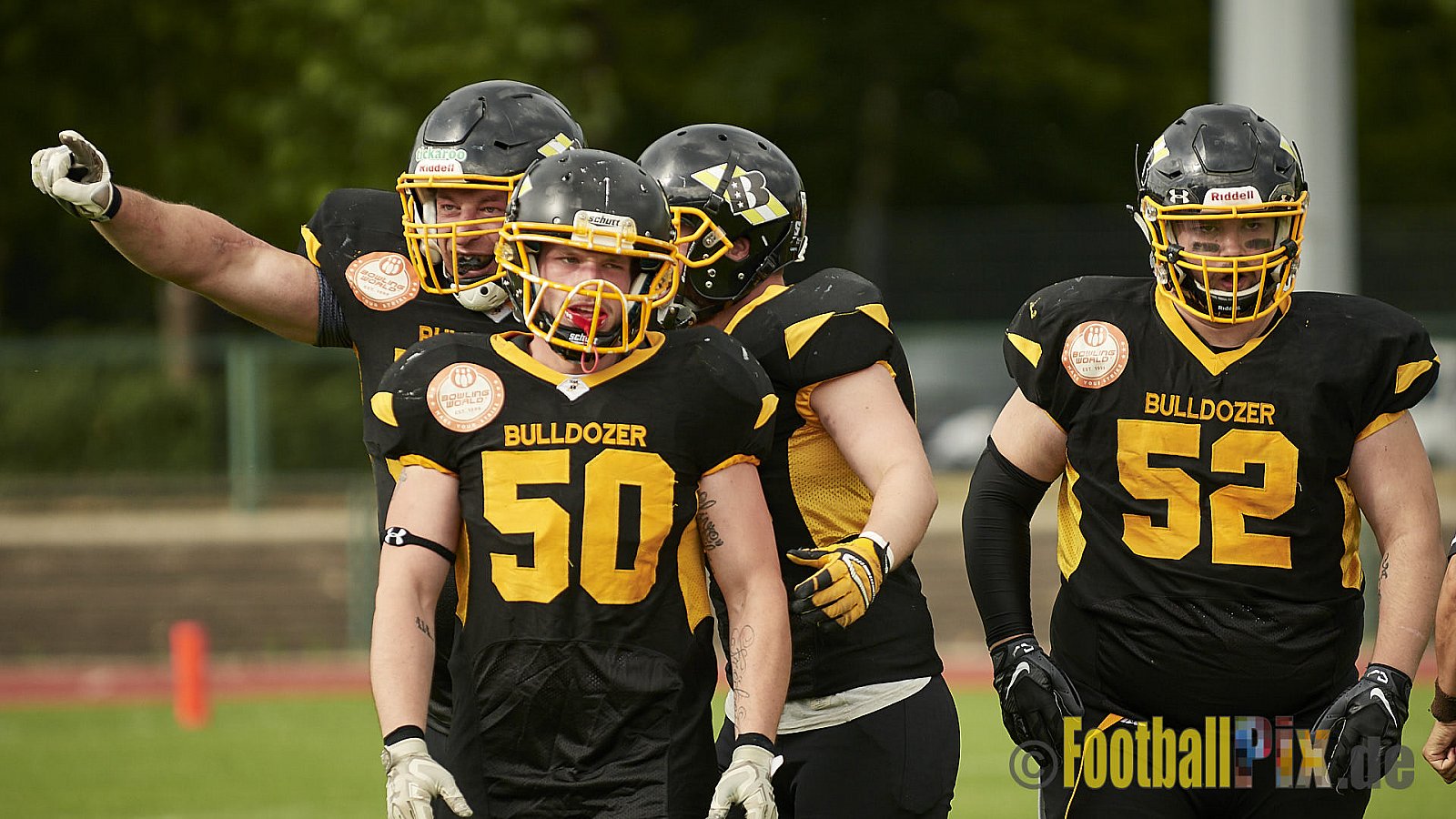 Düsseldorf Bulldozer vs. Kreis Heinsberg Bisons - 17.06.2017 LL NRW: Düsseldorf Bulldozer vs. Kreis Heinsberg Bisons (63:28)