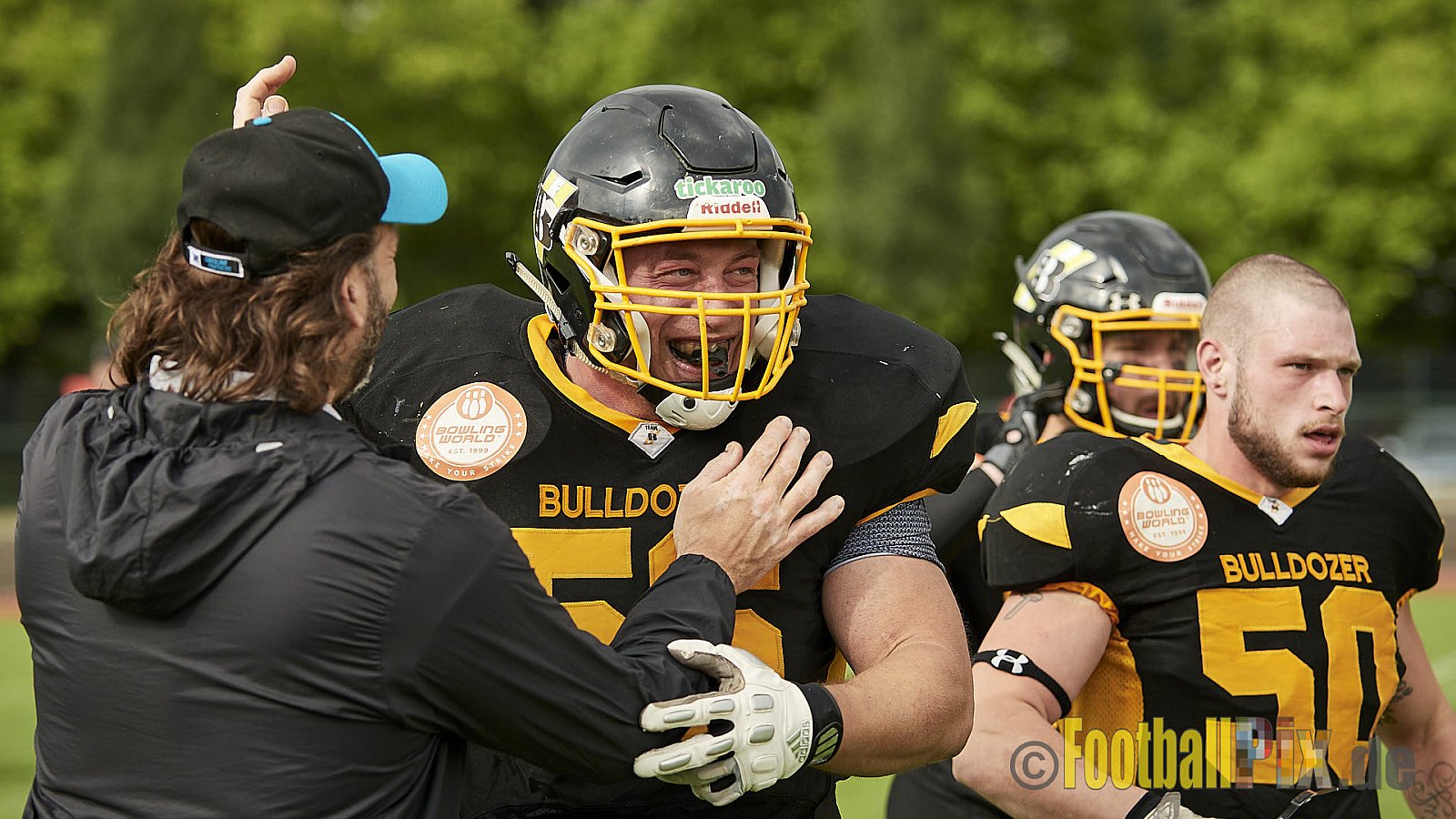 Düsseldorf Bulldozer vs. Kreis Heinsberg Bisons - 17.06.2017 LL NRW: Düsseldorf Bulldozer vs. Kreis Heinsberg Bisons (63:28)