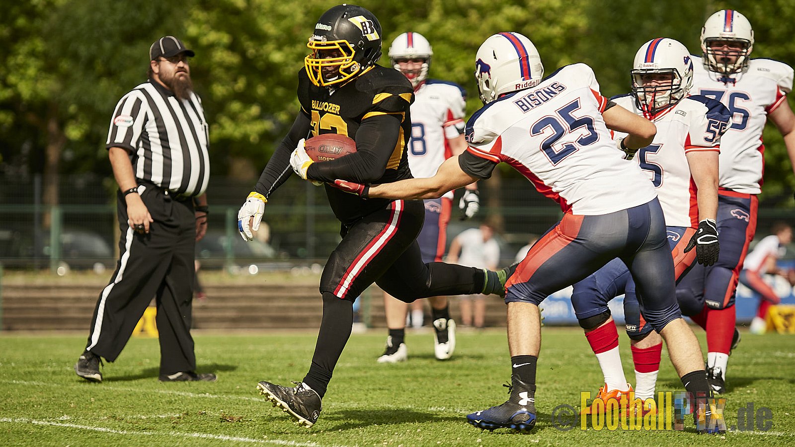 Düsseldorf Bulldozer vs. Kreis Heinsberg Bisons - 17.06.2017 LL NRW: Düsseldorf Bulldozer vs. Kreis Heinsberg Bisons (63:28)