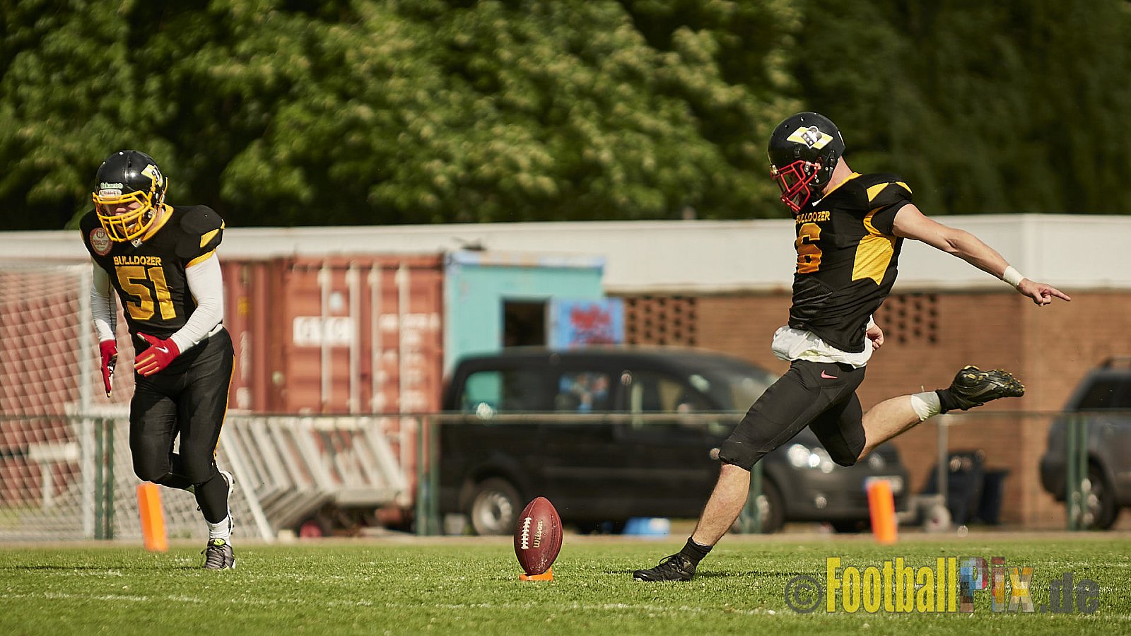 Düsseldorf Bulldozer vs. Kreis Heinsberg Bisons - 17.06.2017 LL NRW: Düsseldorf Bulldozer vs. Kreis Heinsberg Bisons (63:28)