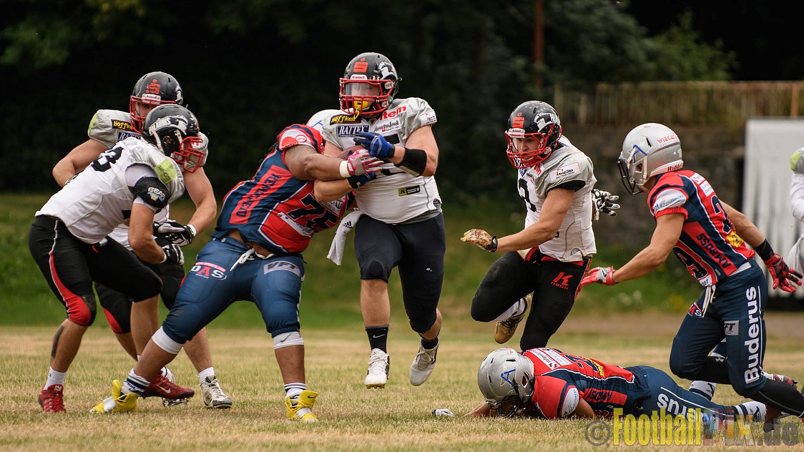 Remscheid Amboss vs. Solingen Paladins - 25.06.2017 RL NRW: Remscheid Amboss vs. Solingen Paladins (21:49)