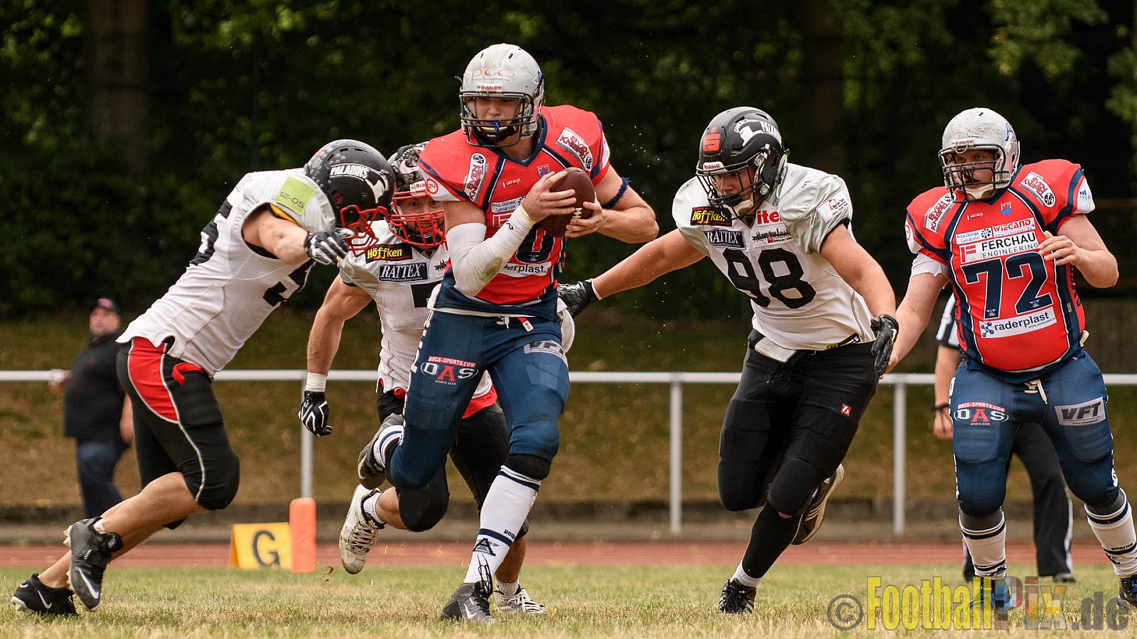 Remscheid Amboss vs. Solingen Paladins - 25.06.2017 RL NRW: Remscheid Amboss vs. Solingen Paladins (21:49)