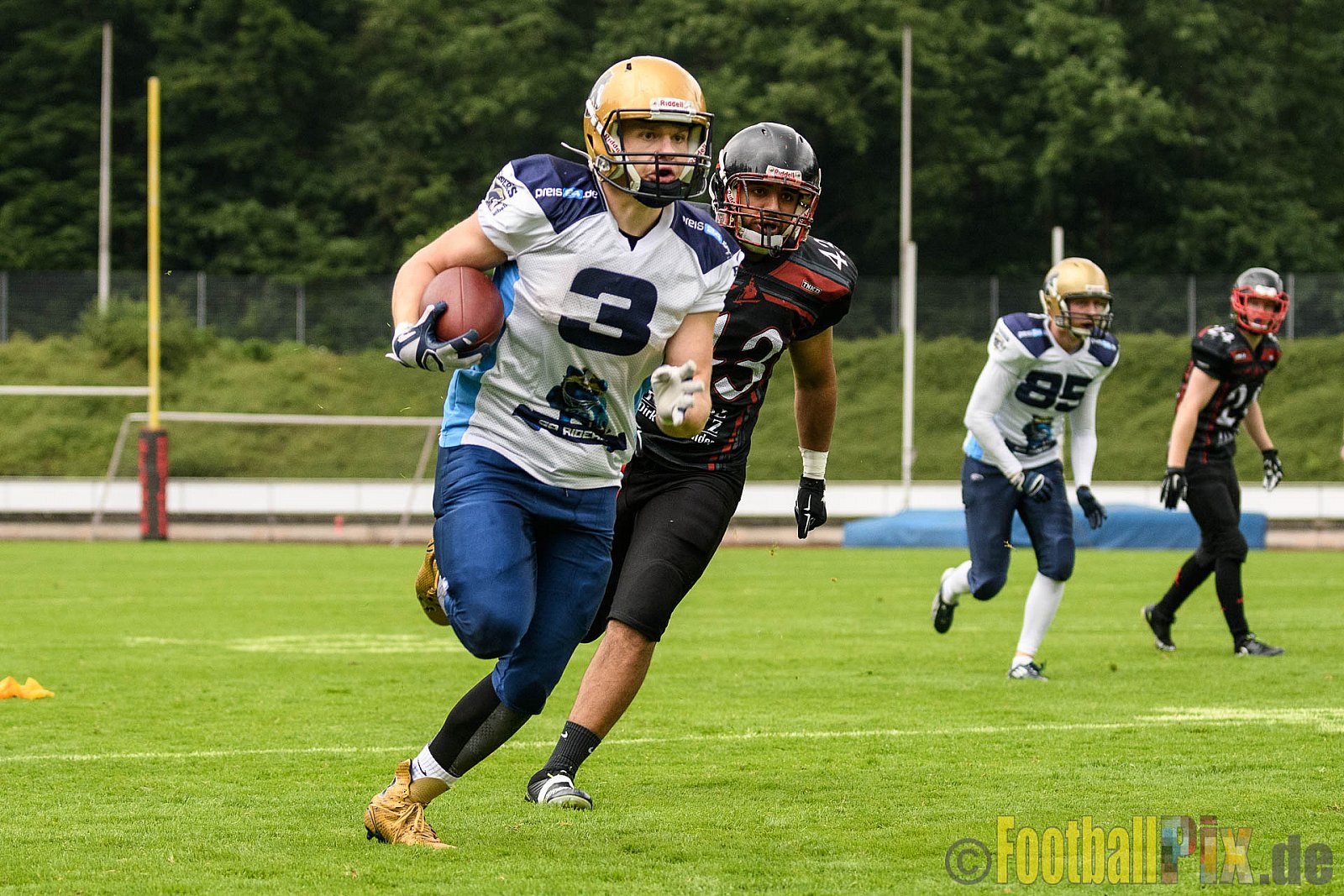Siegen Sentinels vs. Schiefbahn Riders - 02.07.2017 VL NRW: Siegen Sentinels vs. Schiefbahn Riders (54:33)