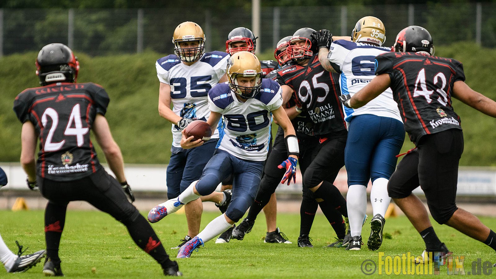 Siegen Sentinels vs. Schiefbahn Riders - 02.07.2017 VL NRW: Siegen Sentinels vs. Schiefbahn Riders (54:33)