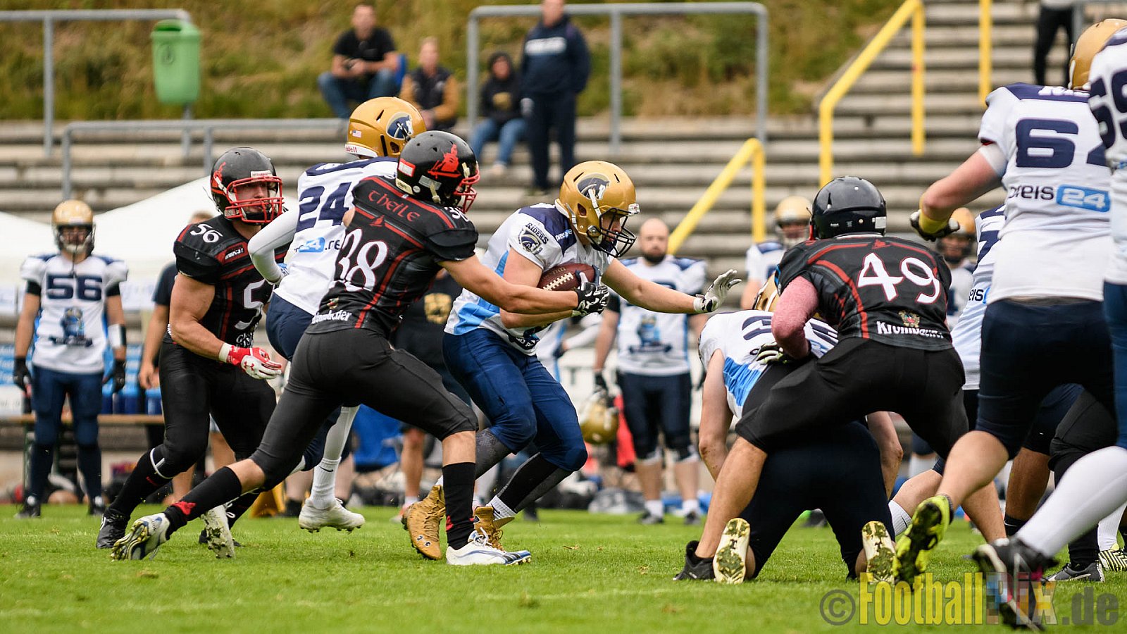 Siegen Sentinels vs. Schiefbahn Riders - 02.07.2017 VL NRW: Siegen Sentinels vs. Schiefbahn Riders (54:33)