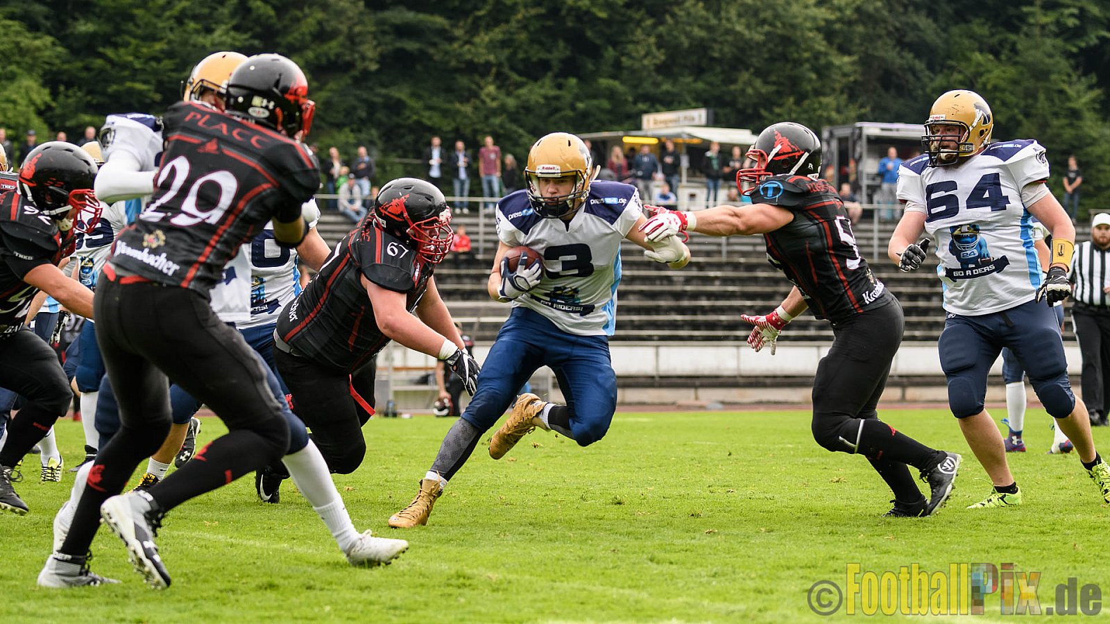 Siegen Sentinels vs. Schiefbahn Riders - 02.07.2017 VL NRW: Siegen Sentinels vs. Schiefbahn Riders (54:33)