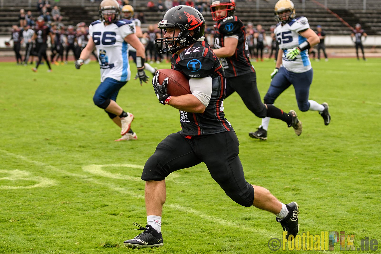 Siegen Sentinels vs. Schiefbahn Riders - 02.07.2017 VL NRW: Siegen Sentinels vs. Schiefbahn Riders (54:33)