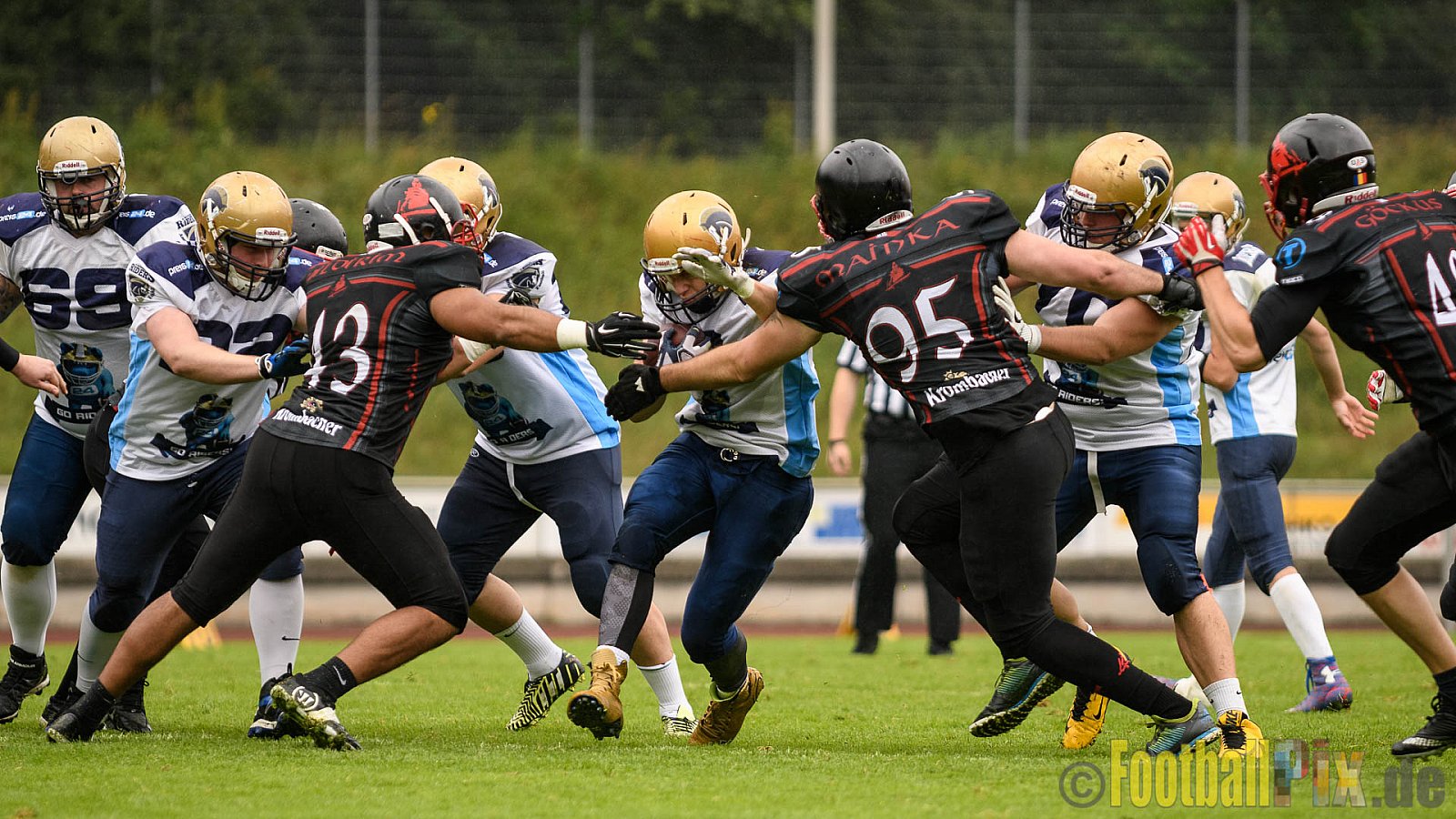 Siegen Sentinels vs. Schiefbahn Riders - 02.07.2017 VL NRW: Siegen Sentinels vs. Schiefbahn Riders (54:33)