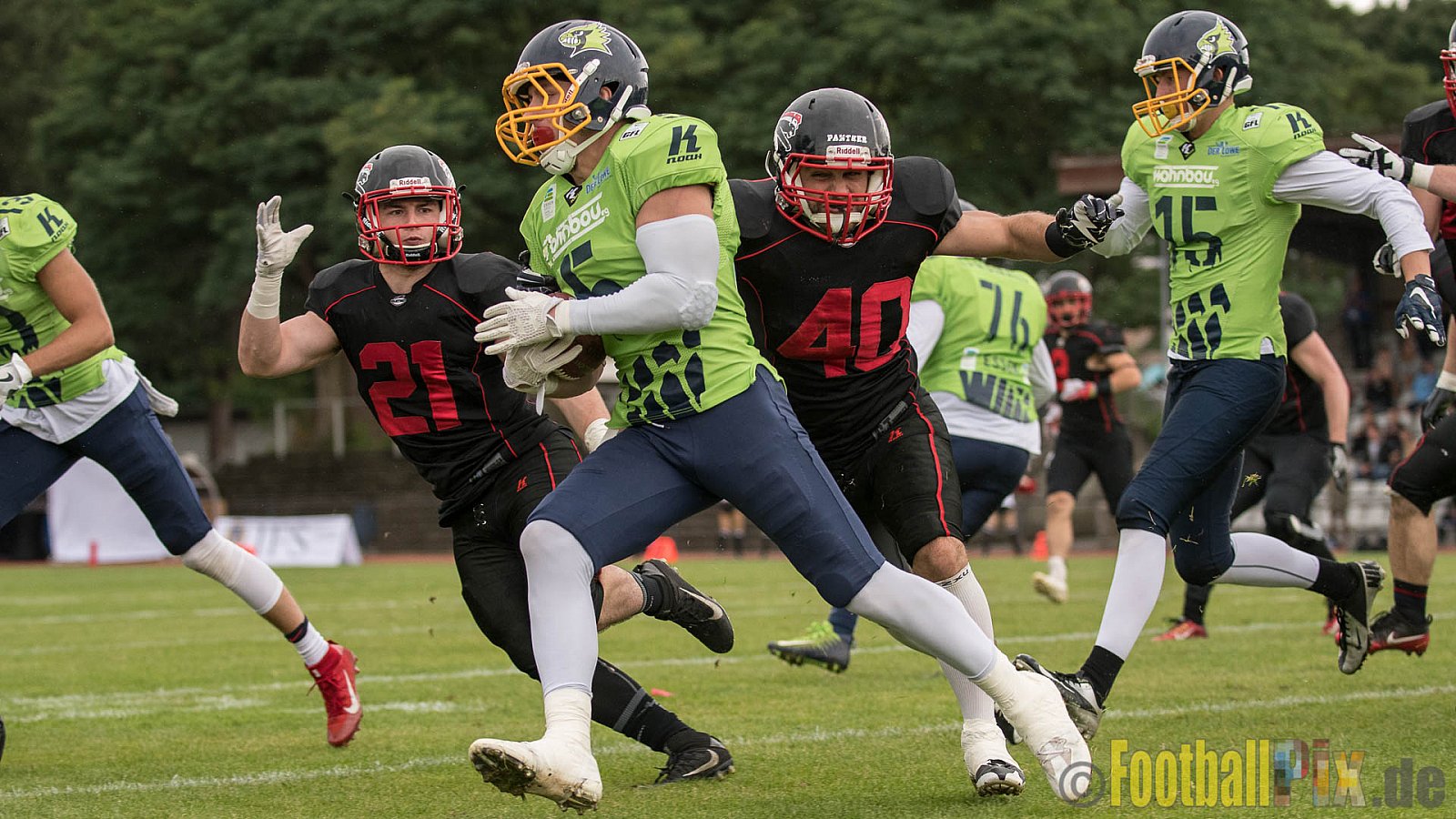 Düsseldorf Panther vs. Essen Assindia Cardinals - 05.08.2017 GFL2: Düsseldorf Panther vs. Essen Assindia Cardinals (47:7) 