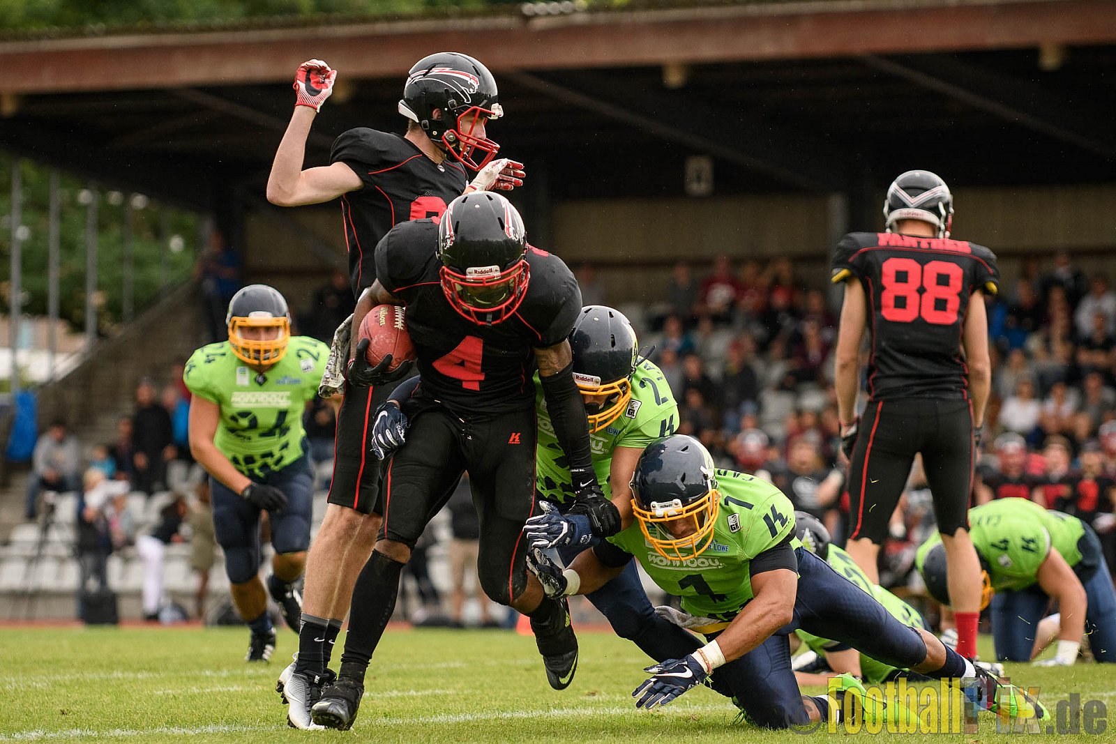 Düsseldorf Panther vs. Essen Assindia Cardinals - 05.08.2017 GFL2: Düsseldorf Panther vs. Essen Assindia Cardinals (47:7) 