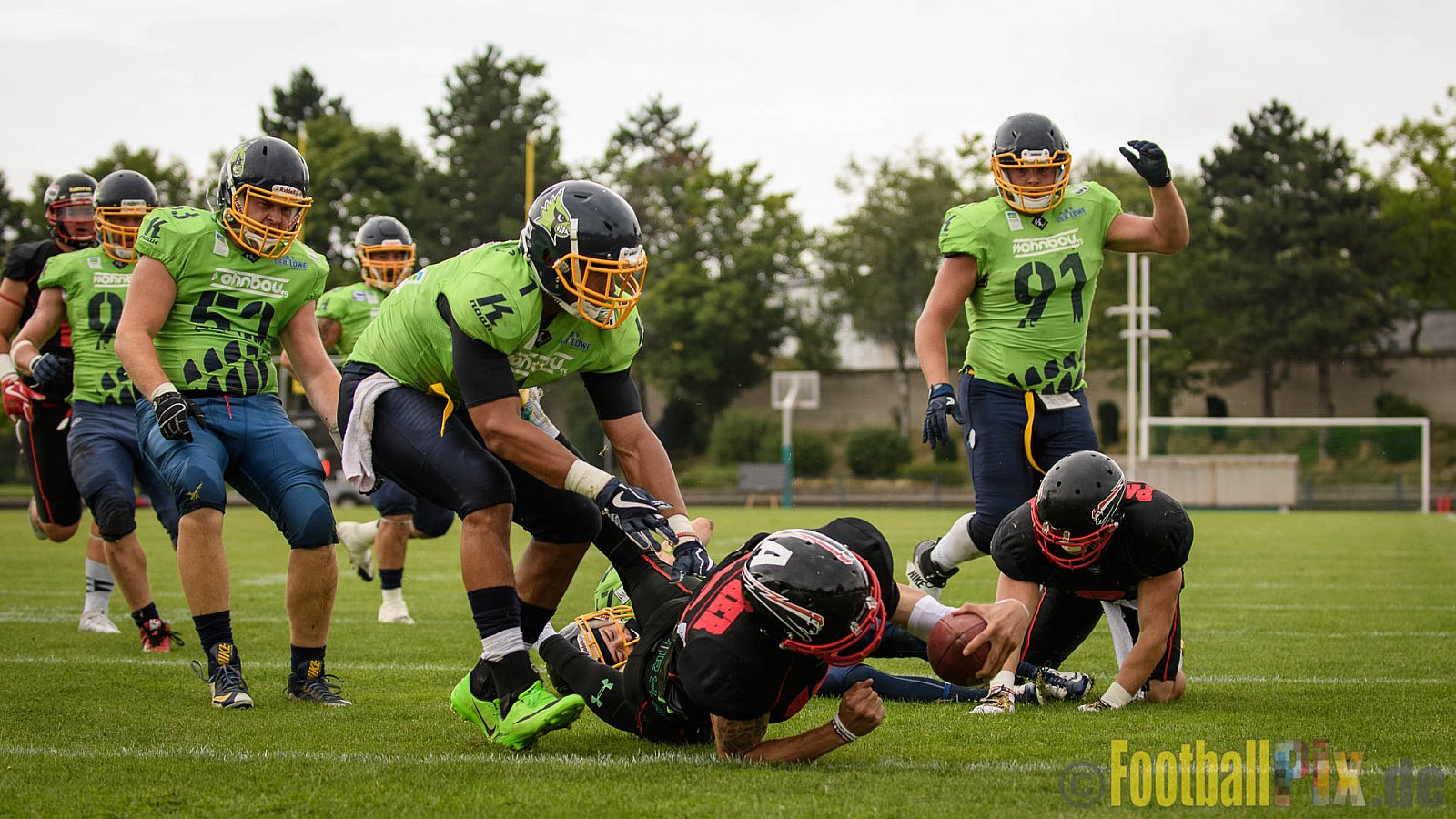 Düsseldorf Panther vs. Essen Assindia Cardinals - 05.08.2017 GFL2: Düsseldorf Panther vs. Essen Assindia Cardinals (47:7) 