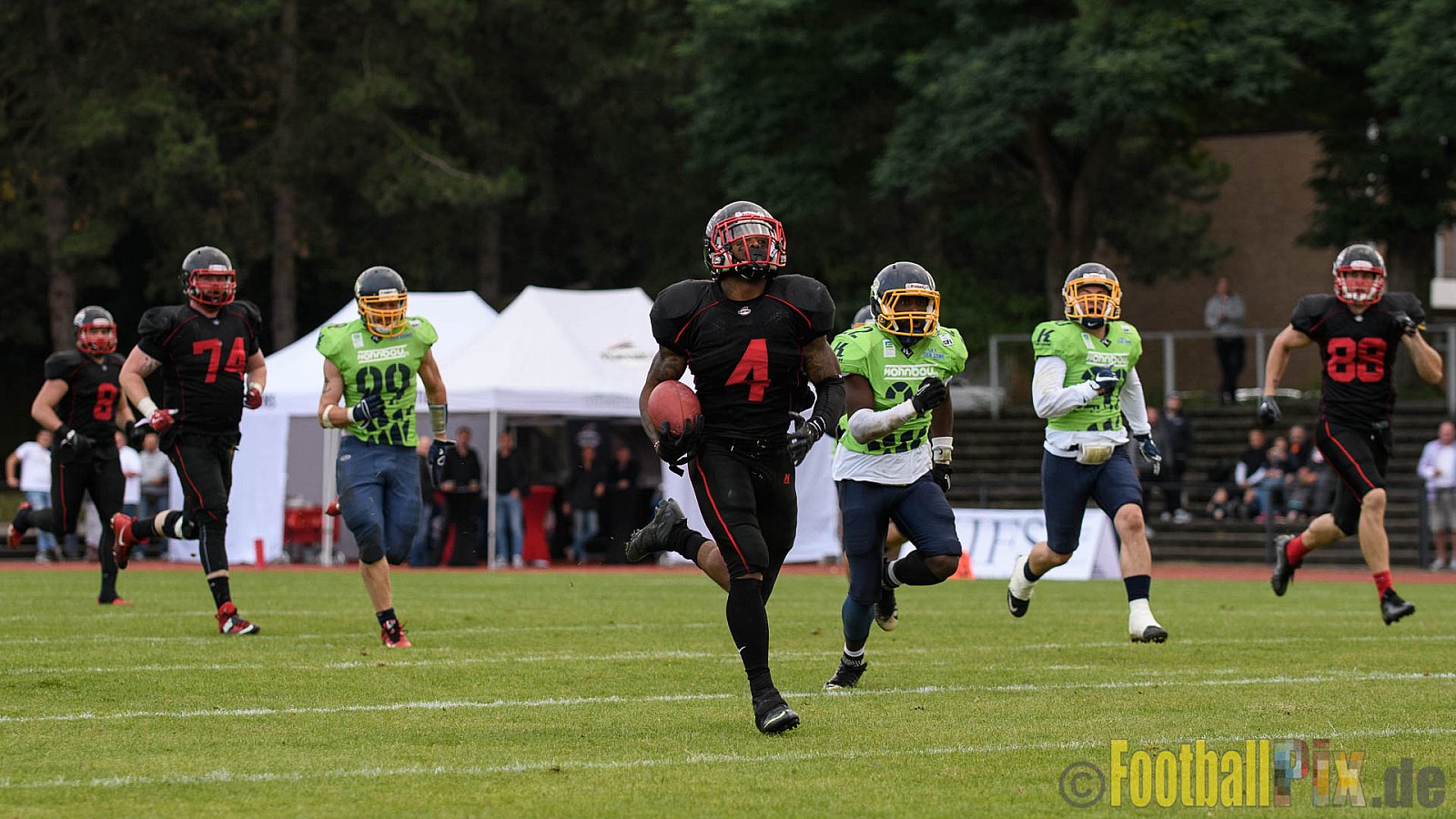 Düsseldorf Panther vs. Essen Assindia Cardinals - 05.08.2017 GFL2: Düsseldorf Panther vs. Essen Assindia Cardinals (47:7) 