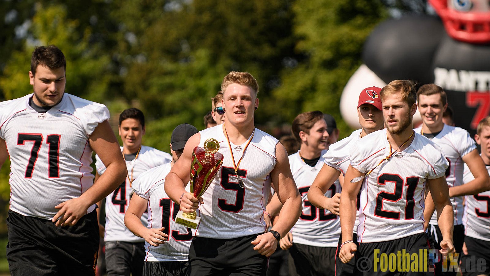 Düsseldorf Panther vs. Bonn Gamecocks - 27.08.2017 GFL2: Düsseldorf Panther vs. Bonn Gamecocks (58:12)