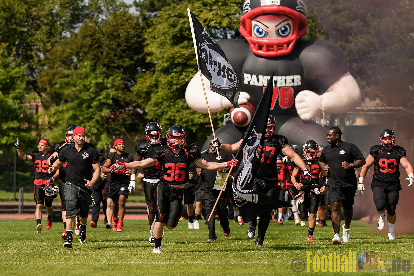 Düsseldorf Panther vs. Bonn Gamecocks - 27.08.2017 GFL2: Düsseldorf Panther vs. Bonn Gamecocks (58:12)