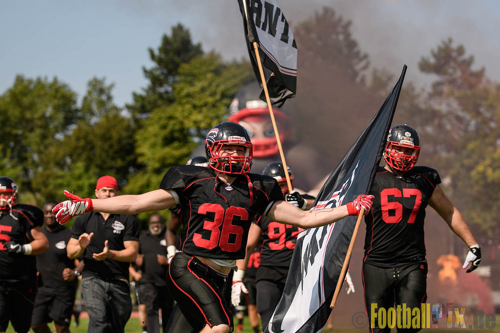 Düsseldorf Panther vs. Bonn Gamecocks - 27.08.2017 GFL2: Düsseldorf Panther vs. Bonn Gamecocks (58:12)