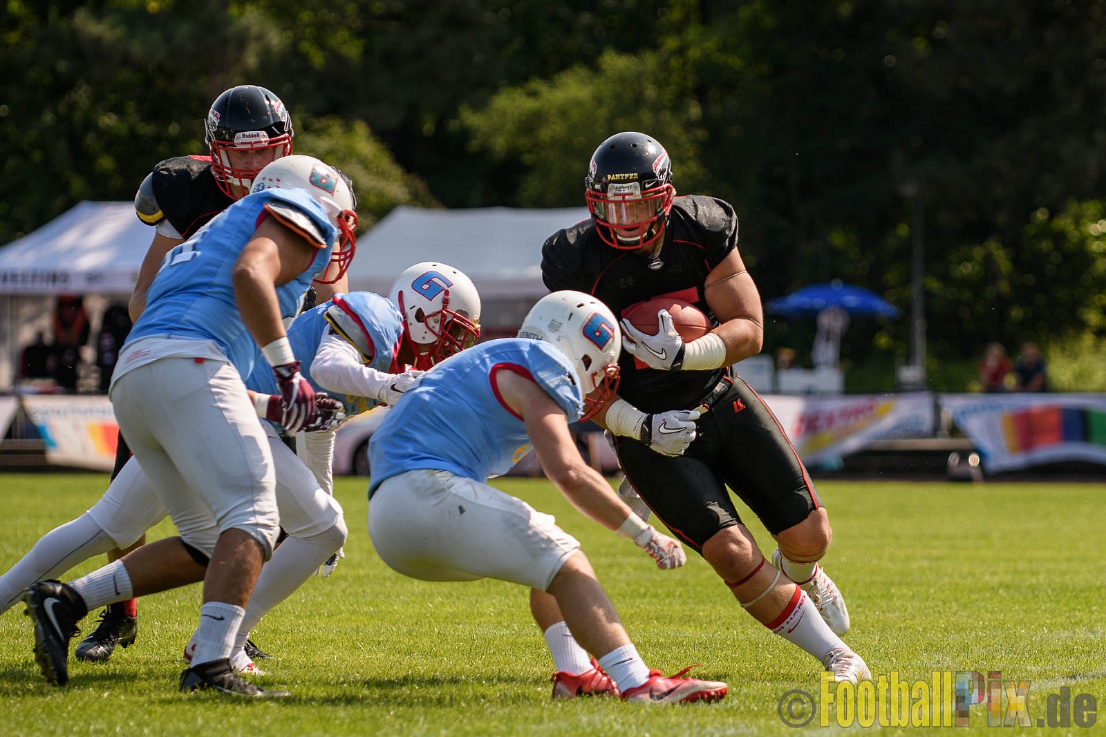 Düsseldorf Panther vs. Bonn Gamecocks - 27.08.2017 GFL2: Düsseldorf Panther vs. Bonn Gamecocks (58:12)