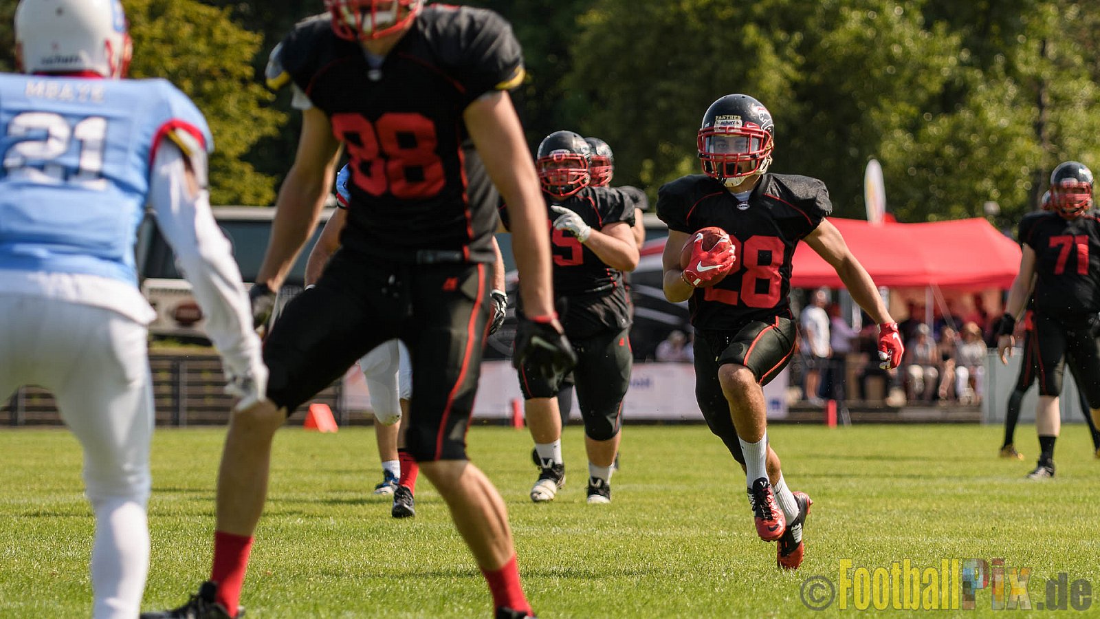 Düsseldorf Panther vs. Bonn Gamecocks - 27.08.2017 GFL2: Düsseldorf Panther vs. Bonn Gamecocks (58:12)