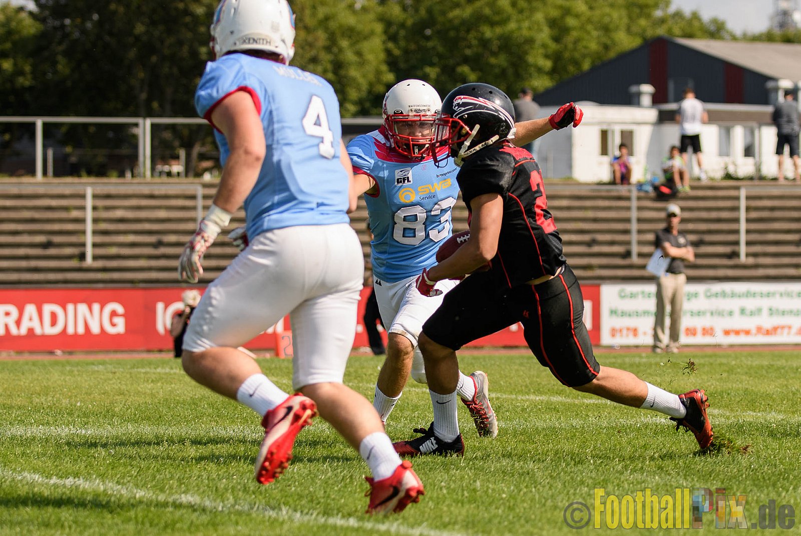 Düsseldorf Panther vs. Bonn Gamecocks - 27.08.2017 GFL2: Düsseldorf Panther vs. Bonn Gamecocks (58:12)
