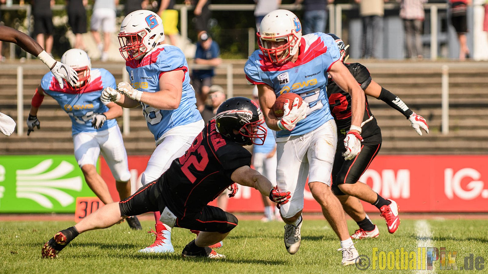 Düsseldorf Panther vs. Bonn Gamecocks - 27.08.2017 GFL2: Düsseldorf Panther vs. Bonn Gamecocks (58:12)
