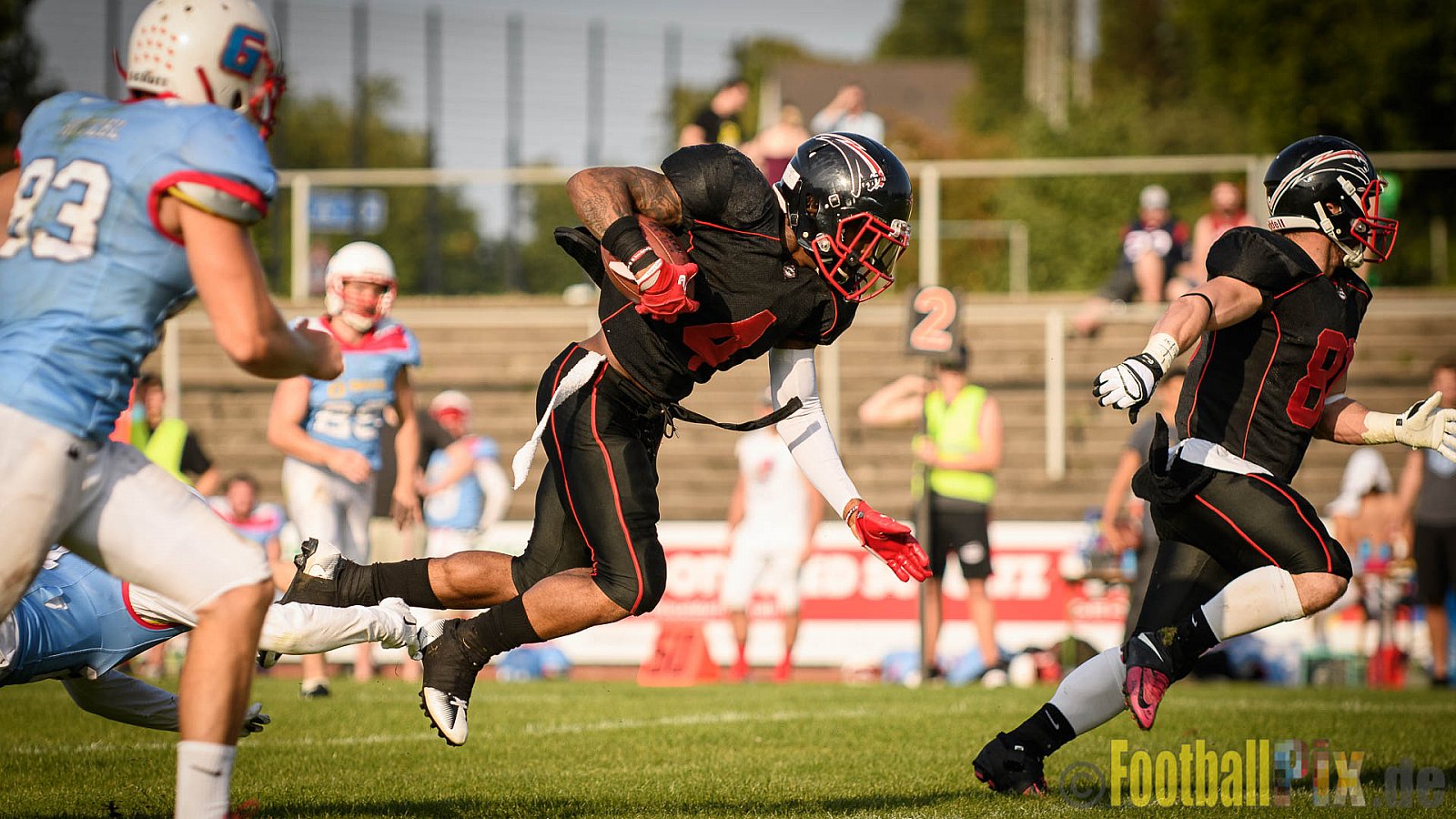Düsseldorf Panther vs. Bonn Gamecocks - 27.08.2017 GFL2: Düsseldorf Panther vs. Bonn Gamecocks (58:12)
