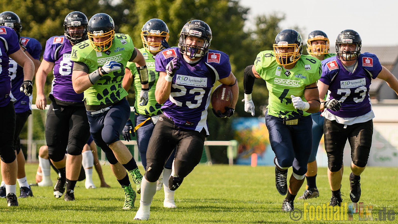 Langenfeld Longhorns vs. Essen Assindia Cardinals - 03.09.2017 GFL2: Langenfeld Longhorns vs. Essen Assindia Cardinals (45:30)