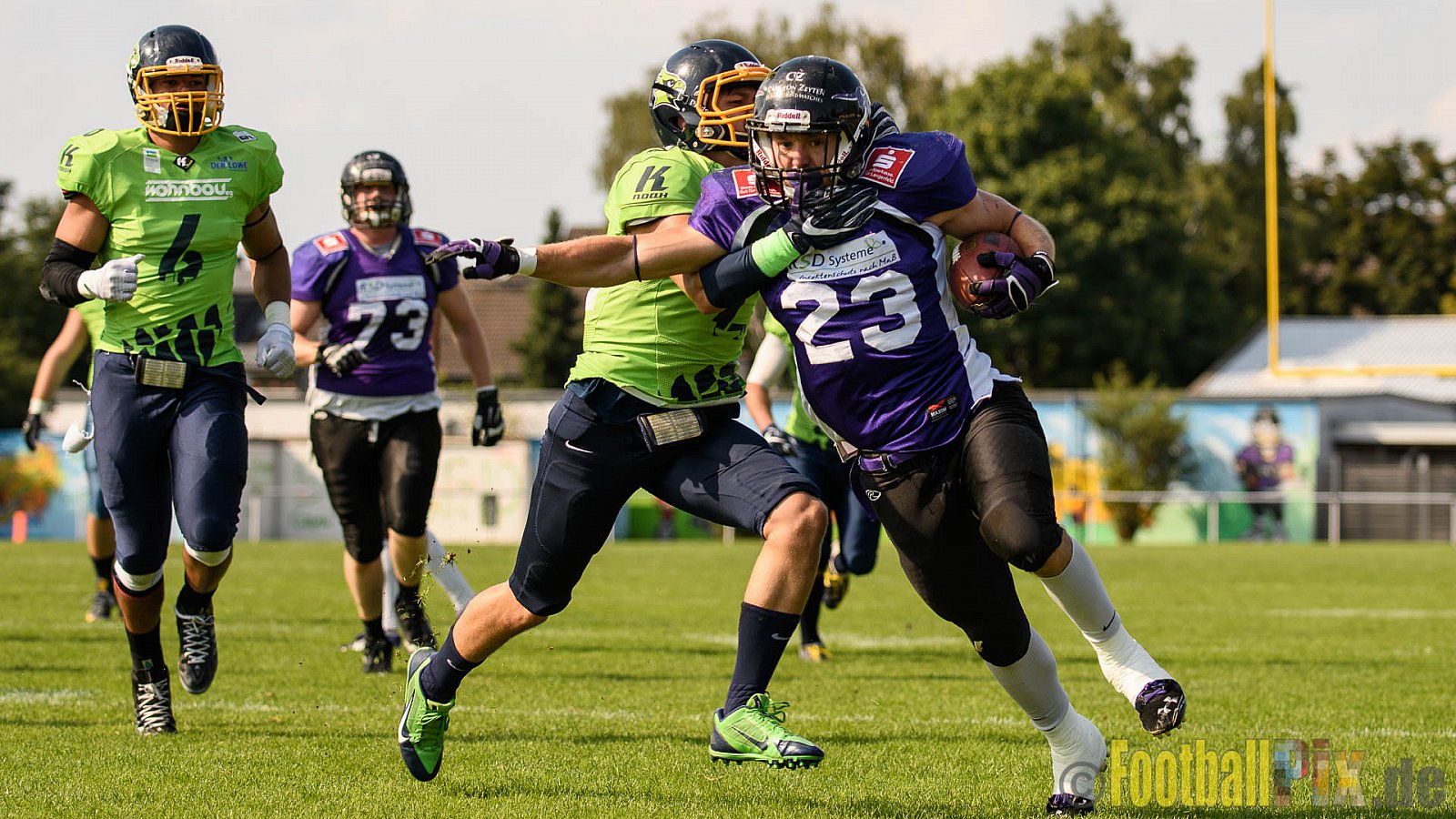 Langenfeld Longhorns vs. Essen Assindia Cardinals - 03.09.2017 GFL2: Langenfeld Longhorns vs. Essen Assindia Cardinals (45:30)