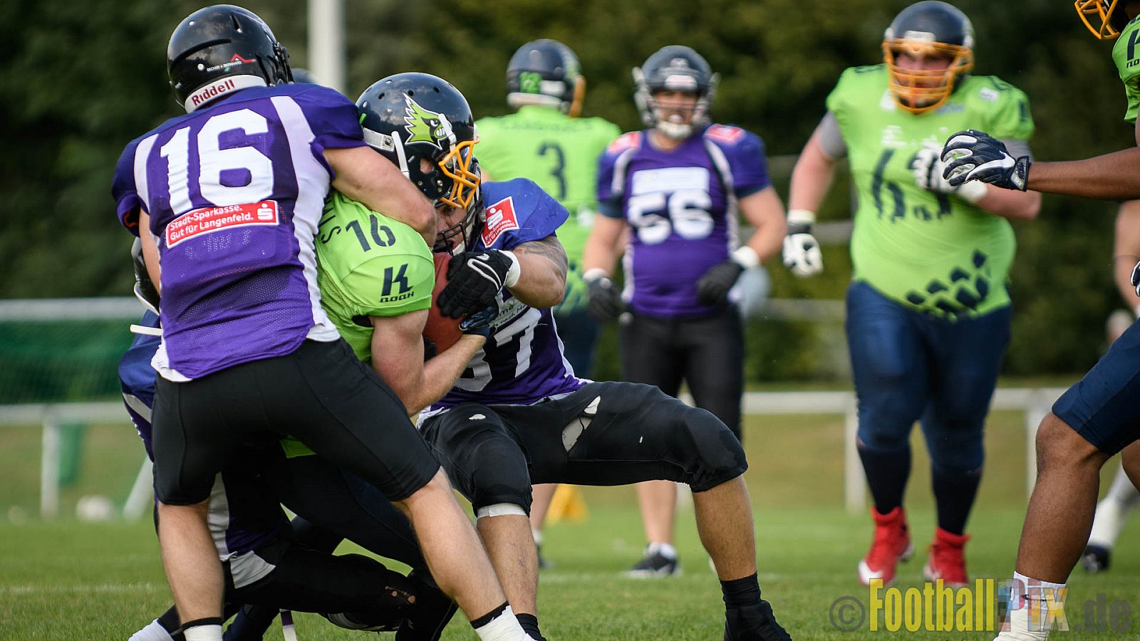 Langenfeld Longhorns vs. Essen Assindia Cardinals - 03.09.2017 GFL2: Langenfeld Longhorns vs. Essen Assindia Cardinals (45:30)