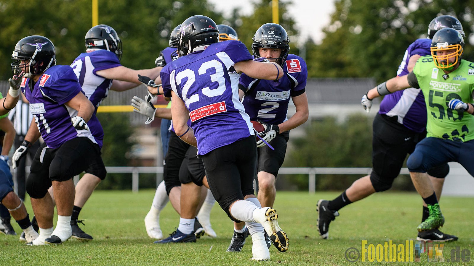 Langenfeld Longhorns vs. Essen Assindia Cardinals - 03.09.2017 GFL2: Langenfeld Longhorns vs. Essen Assindia Cardinals (45:30)