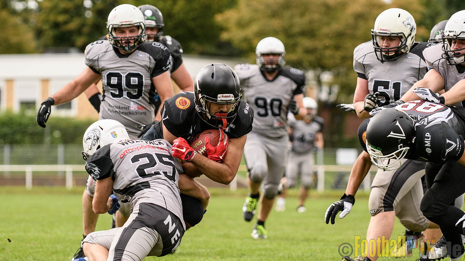 Aachen Vampires vs. Mönchengladbach Wolfpack - 10.09.2017 OL NRW: Aachen Vampires vs. Mönchengladbach Wolfpack (30:12)