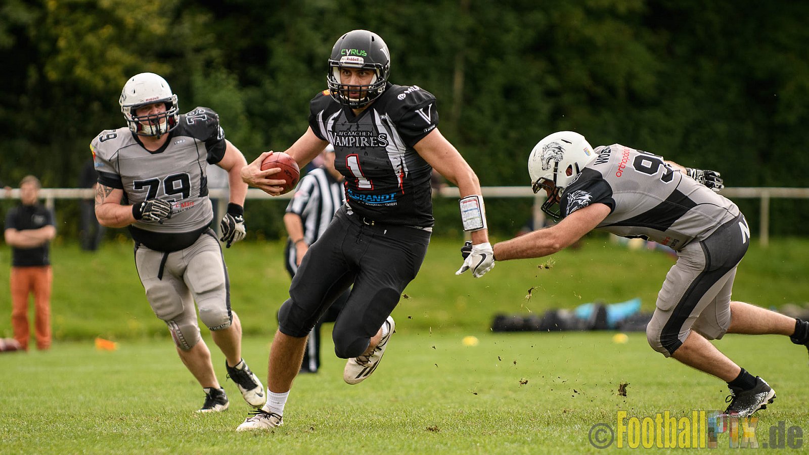 Aachen Vampires vs. Mönchengladbach Wolfpack - 10.09.2017 OL NRW: Aachen Vampires vs. Mönchengladbach Wolfpack (30:12)