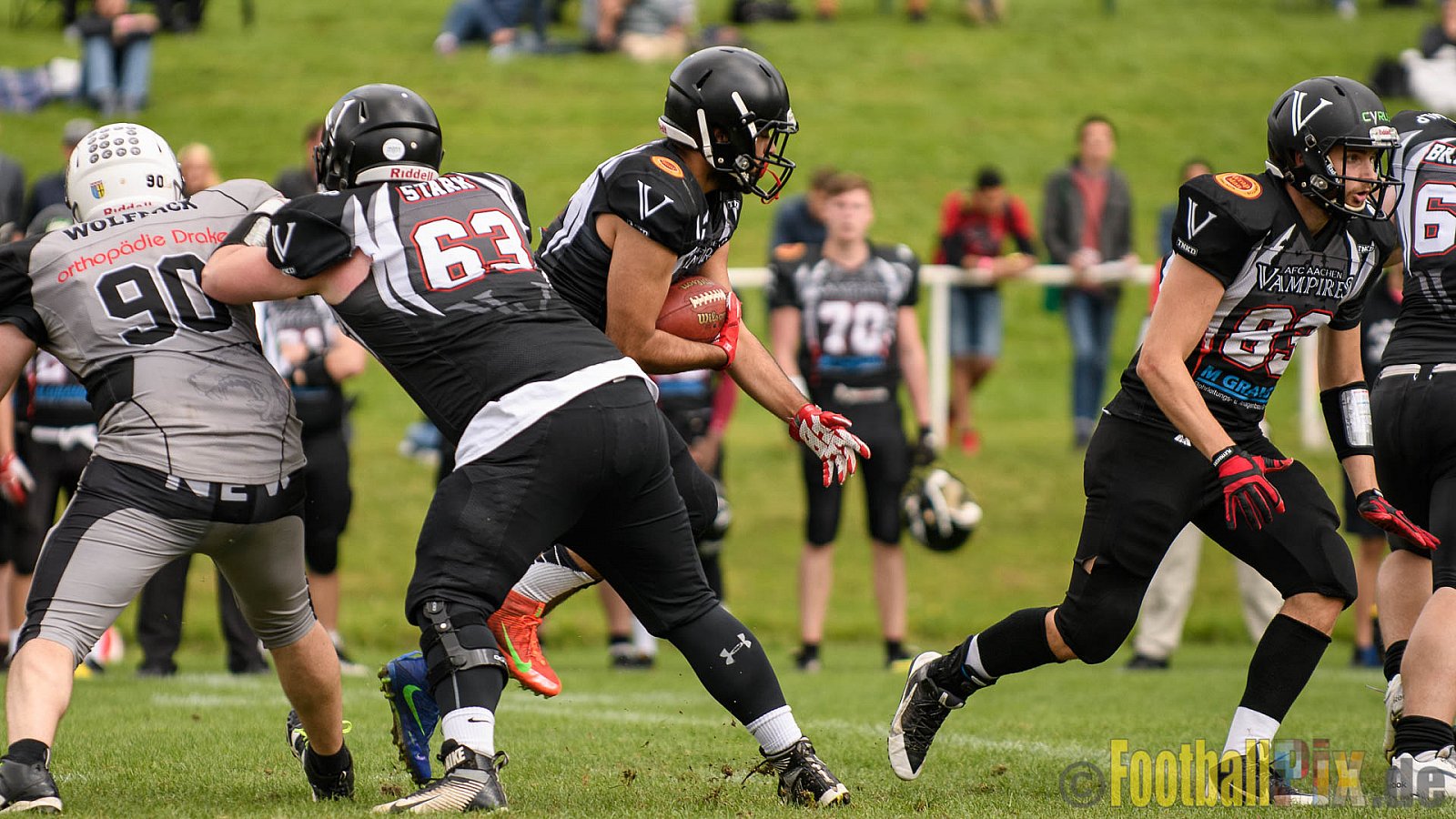 Aachen Vampires vs. Mönchengladbach Wolfpack - 10.09.2017 OL NRW: Aachen Vampires vs. Mönchengladbach Wolfpack (30:12)