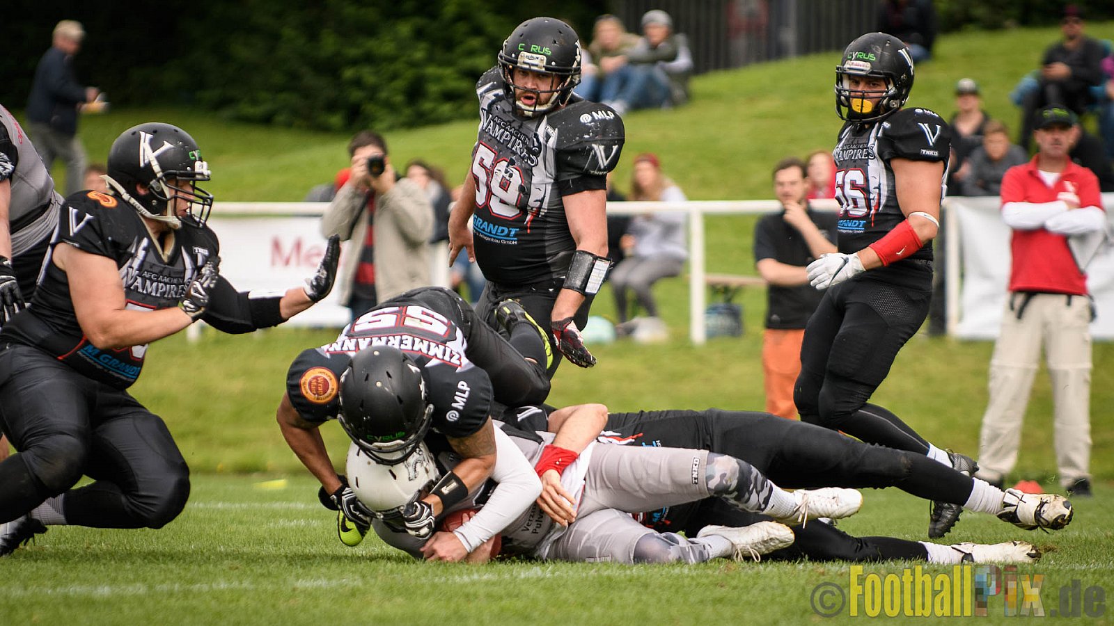 Aachen Vampires vs. Mönchengladbach Wolfpack - 10.09.2017 OL NRW: Aachen Vampires vs. Mönchengladbach Wolfpack (30:12)