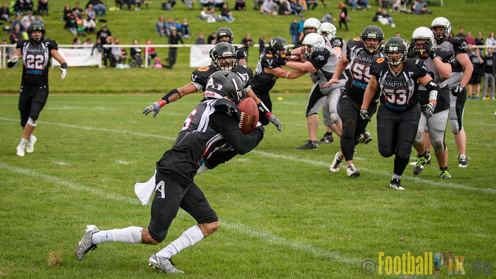 Aachen Vampires vs. Mönchengladbach Wolfpack - 10.09.2017 OL NRW: Aachen Vampires vs. Mönchengladbach Wolfpack (30:12)