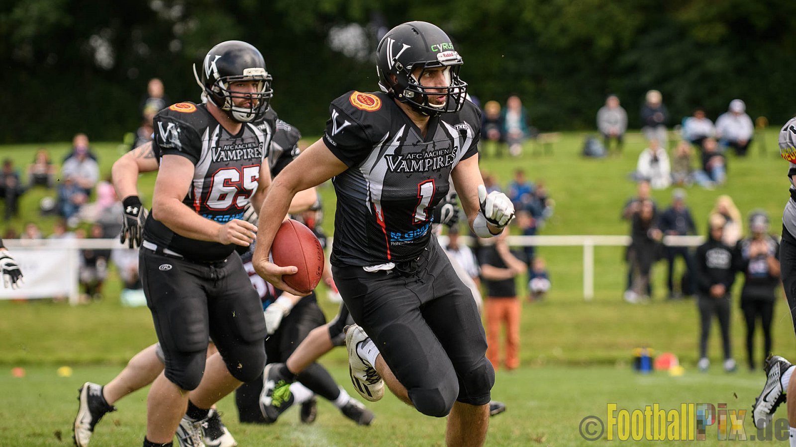 Aachen Vampires vs. Mönchengladbach Wolfpack - 10.09.2017 OL NRW: Aachen Vampires vs. Mönchengladbach Wolfpack (30:12)