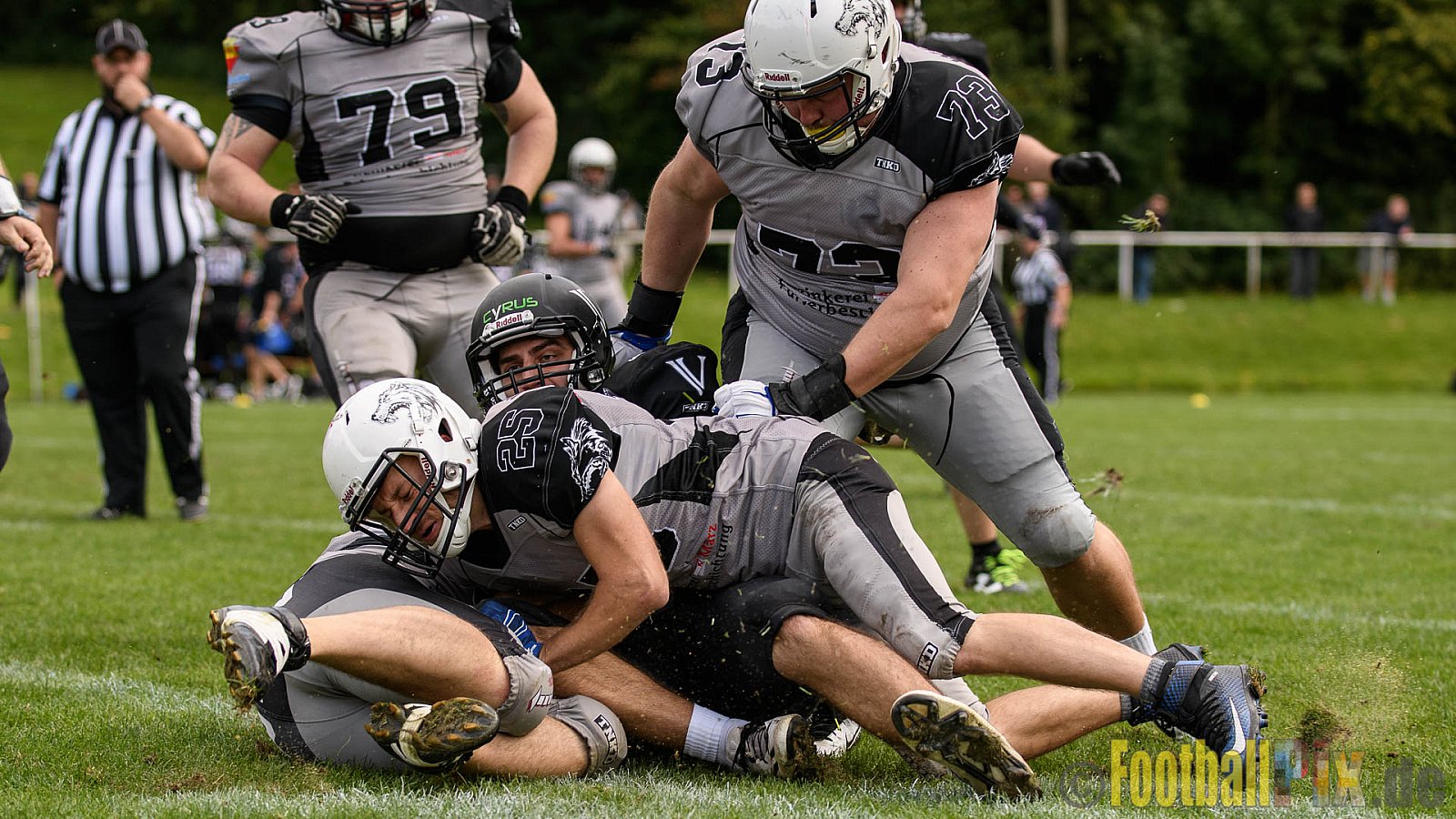 Aachen Vampires vs. Mönchengladbach Wolfpack - 10.09.2017 OL NRW: Aachen Vampires vs. Mönchengladbach Wolfpack (30:12)