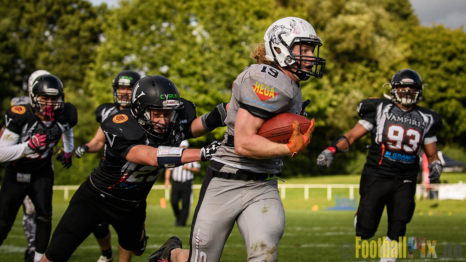 Aachen Vampires vs. Mönchengladbach Wolfpack - 10.09.2017 OL NRW: Aachen Vampires vs. Mönchengladbach Wolfpack (30:12)