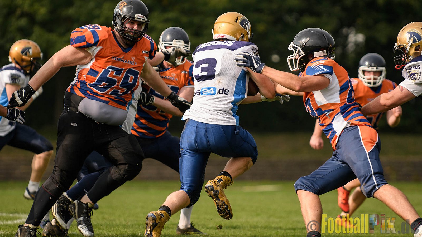 Leverkusen Tornados vs. Schiefbahn Riders - 24.09.2017 VL NRW: Leverkusen Tornados vs. Schiefbahn Riders (12:21)