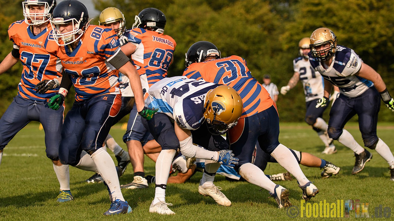 Leverkusen Tornados vs. Schiefbahn Riders - 24.09.2017 VL NRW: Leverkusen Tornados vs. Schiefbahn Riders (12:21)