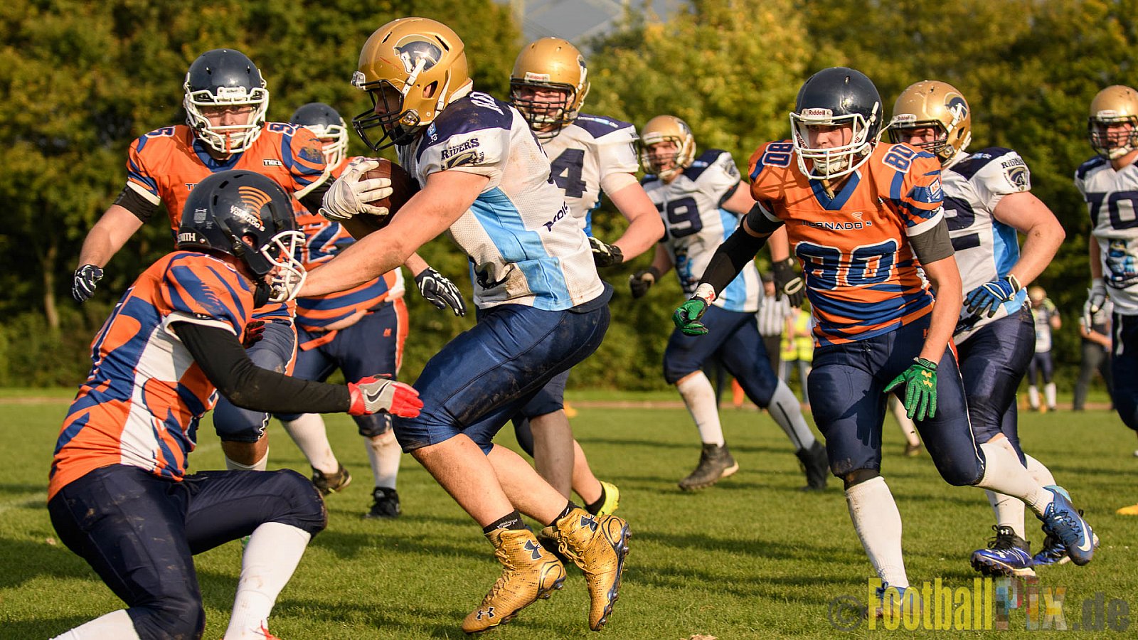 Leverkusen Tornados vs. Schiefbahn Riders - 24.09.2017 VL NRW: Leverkusen Tornados vs. Schiefbahn Riders (12:21)