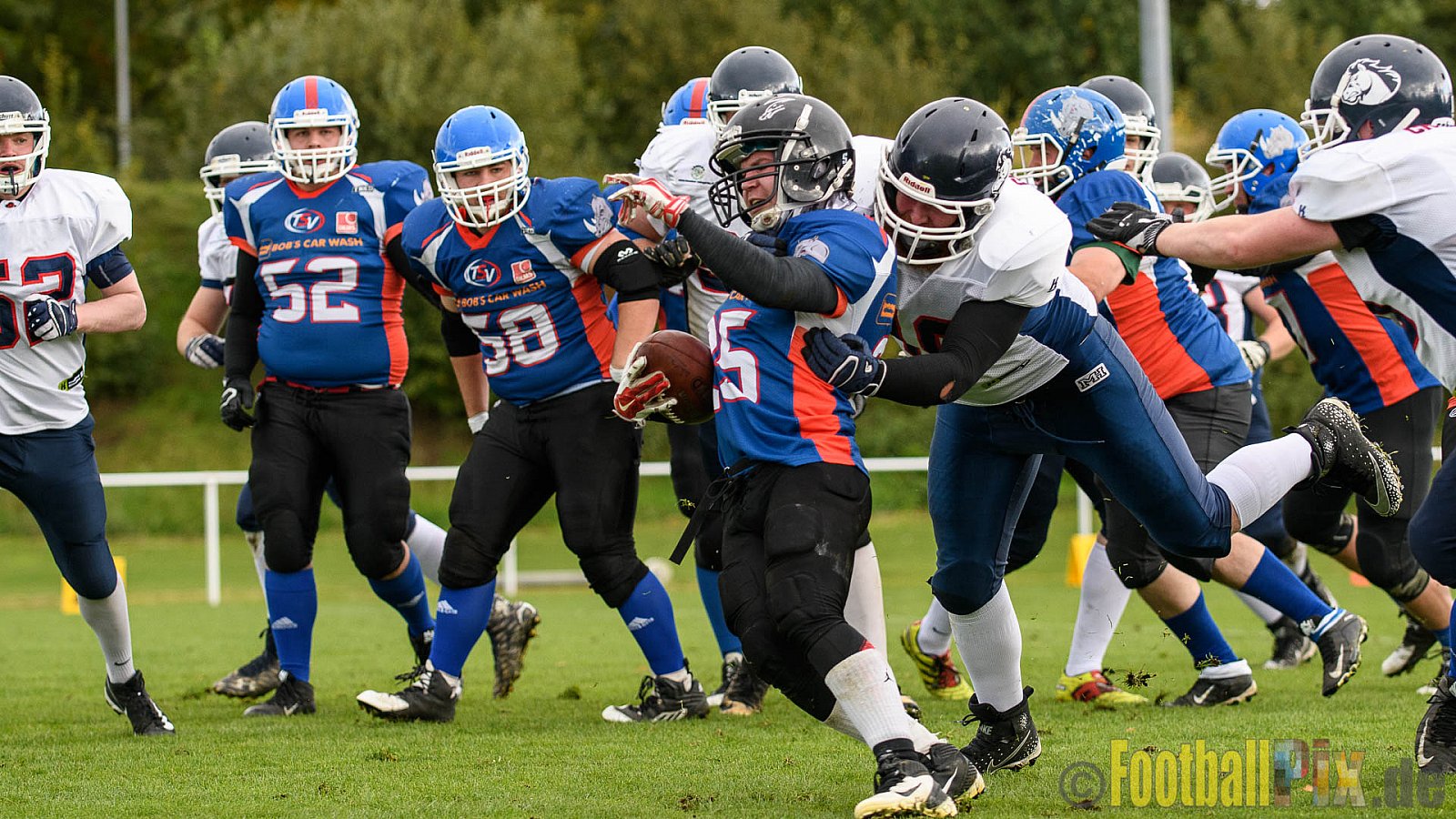 Bocholt Rhinos vs. Recklinghausen Chargers - 08.10.2017 VL NRW: Bocholt Rhinos vs. Recklinghausen Chargers (0:26)